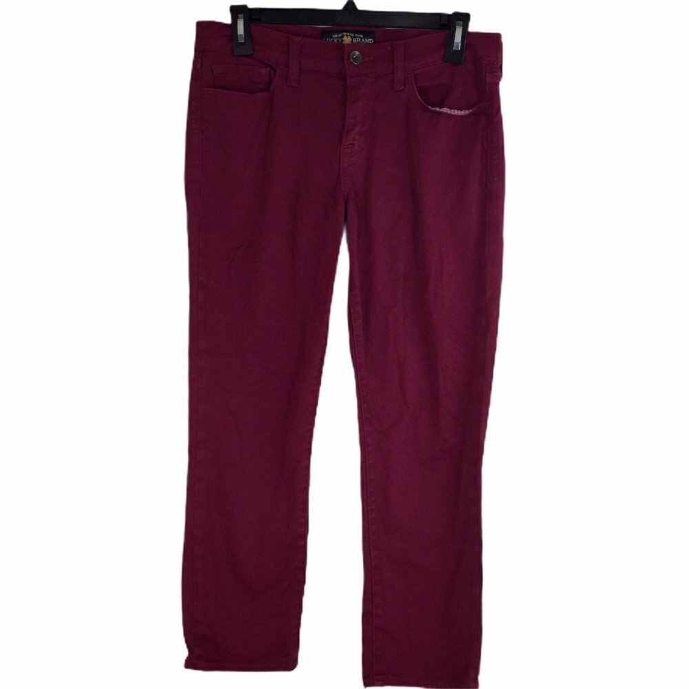 Lucky Brand Pants Jeans Sofia Skinny Berry Pink